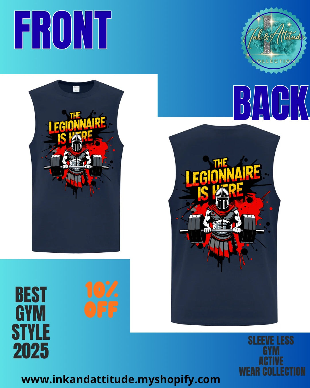 Men Pro Team Sleeveless Tee